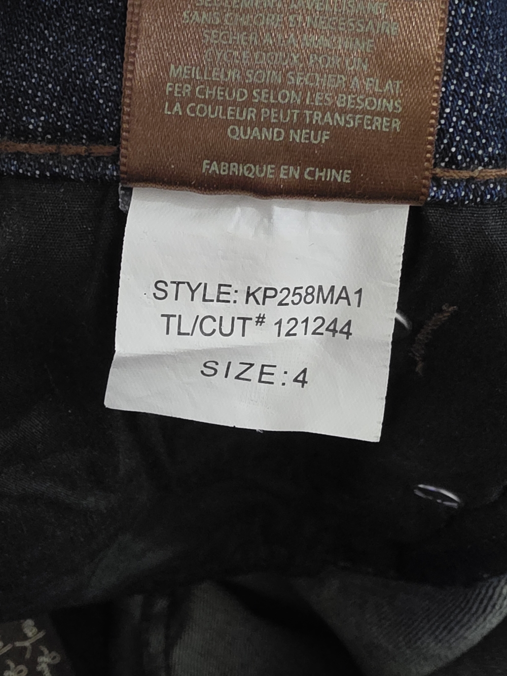 Kut from the Kloth Natalie High Rise Bootcut Jeans Dark Wash Stretch Womens 4 - Picture 14 of 14
